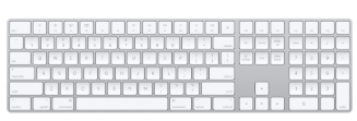 Apple Magic Keyboard with Numeric Keypad - English - White
