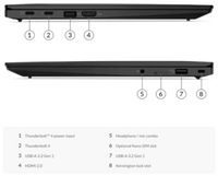 Lenovo ThinkPad X1 Carbon Gen 9 | 14" Touchscreen LTE Business Laptop (Intel Core i7-1185G7 vPro / 16GB LPDDR4x RAM / 512GB SSD / Intel Iris Xe Graphics)
