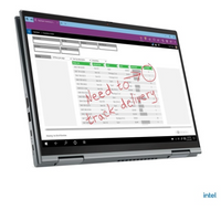 Lenovo ThinkPad X1 Yoga Gen 6 4G LTE | 14" 2-in-1 Notebook (Intel Core i7 vPro 1185G7/16GB RAM 512GB SSD/ Iris Xe Graphics)