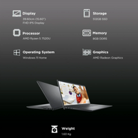 Dell Inspiron 15 3535 | 15.6" HD Touchscreen Laptop (AMD Ryzen 7 7730U / 16GB RAM / 512GB SSD / AMD Radeon Graphics)