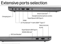 HP ZBook Power 16 G11 A 16" Mobile Workstation Business Laptop - AMD Ryzen 7 PRO 8845HS - 32GB DDR5 - 512GB SSD - RTX 1000 Ada - Windows 11 Pro - Grey